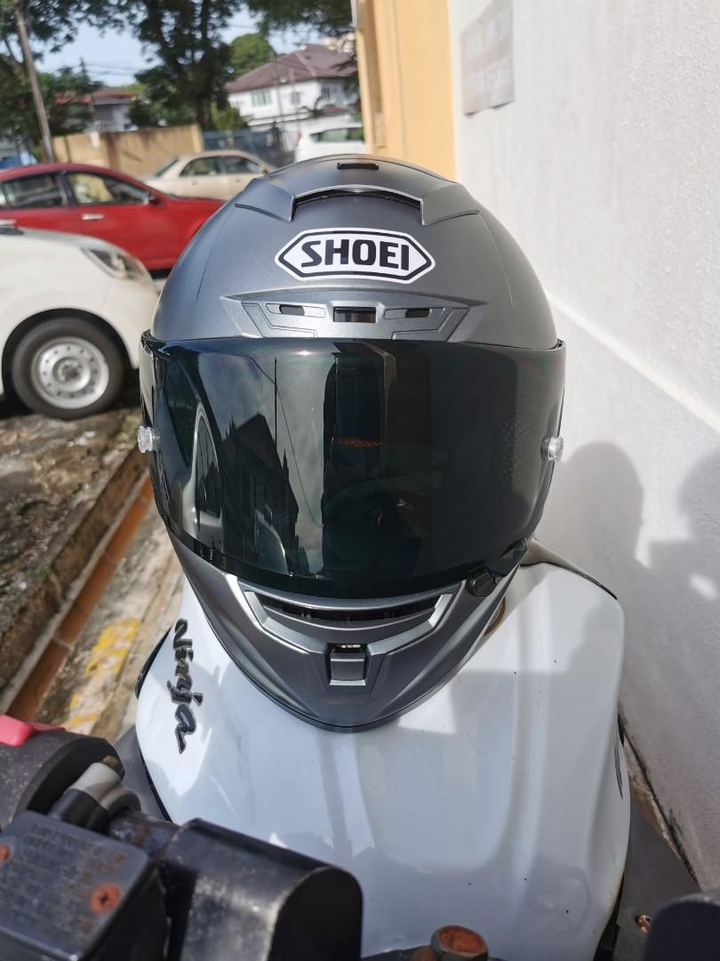 SHOEI X Fourteen X Spirit 3 Full Face smoked visor Auto