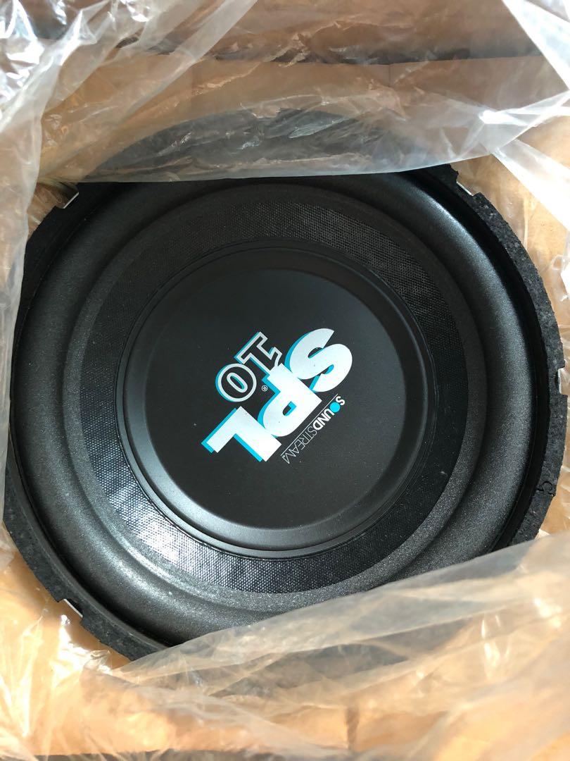 Super Rare Soundstream SPL10 subwoofer car Audio Soundbars