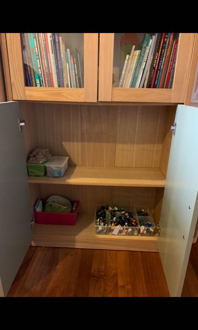 matching bookshelf and desk