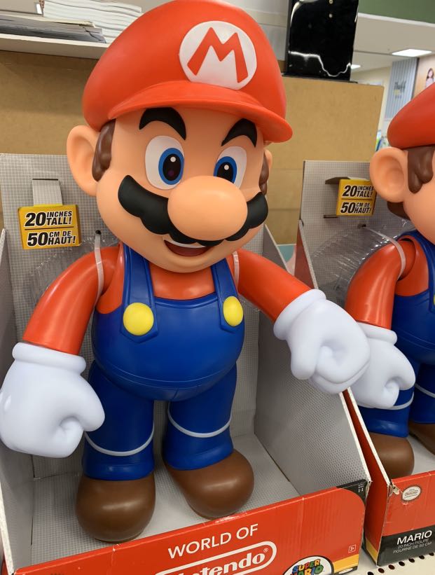 Super mario 20 inch figure deals