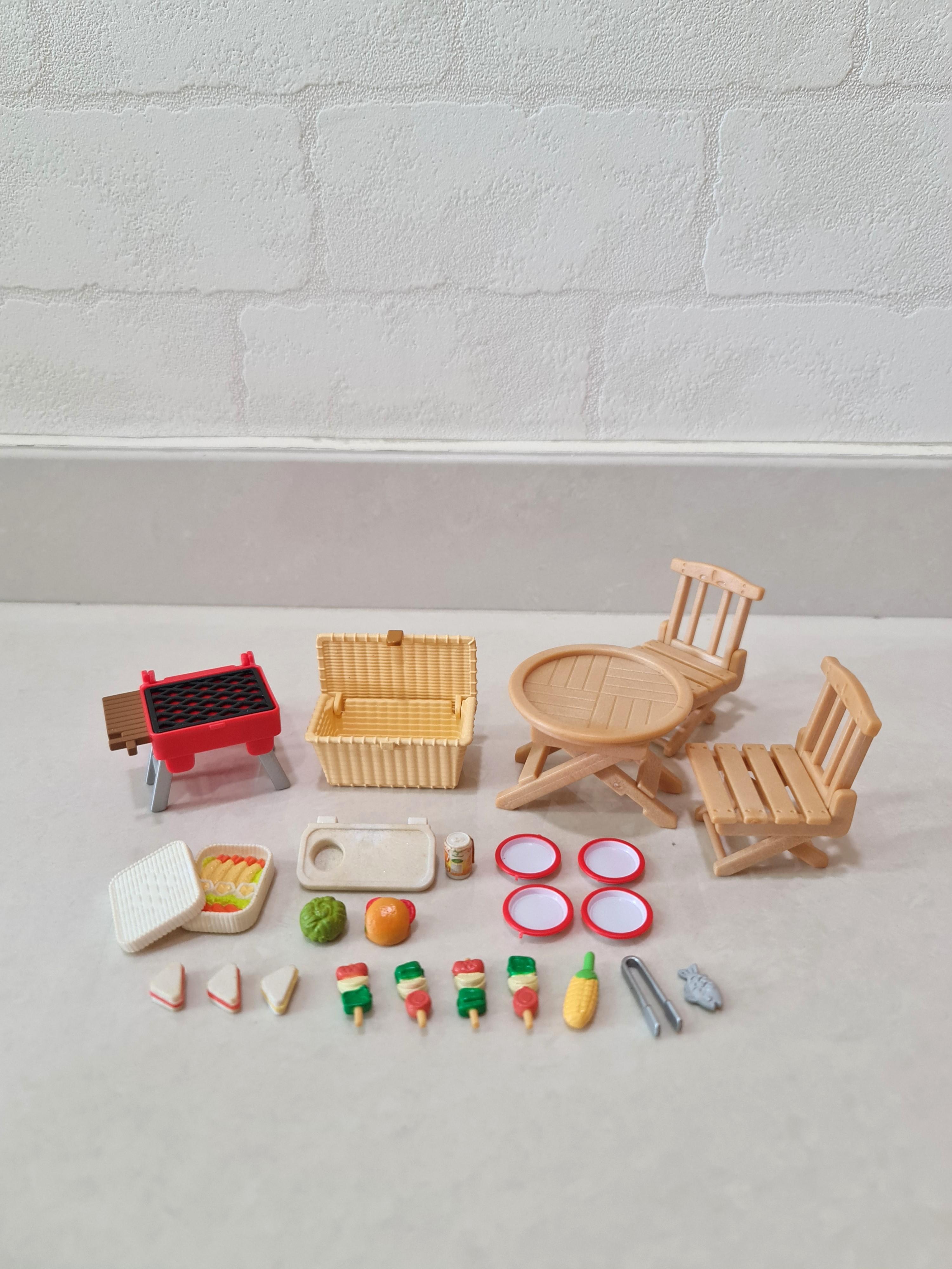 Sylvanian families sale bbq set
