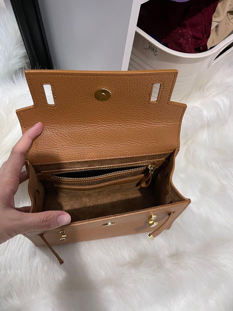 Brand New Teddy Blake Caty Gold 12”, Women's Fashion, Bags & Wallets,  Cross-body Bags on Carousell