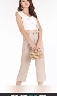 The Closet Lover Linney Culottes in Khaki