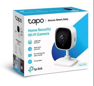 TP-Link Tapo C100 Home Security Wi-Fi Camera 1080P HD