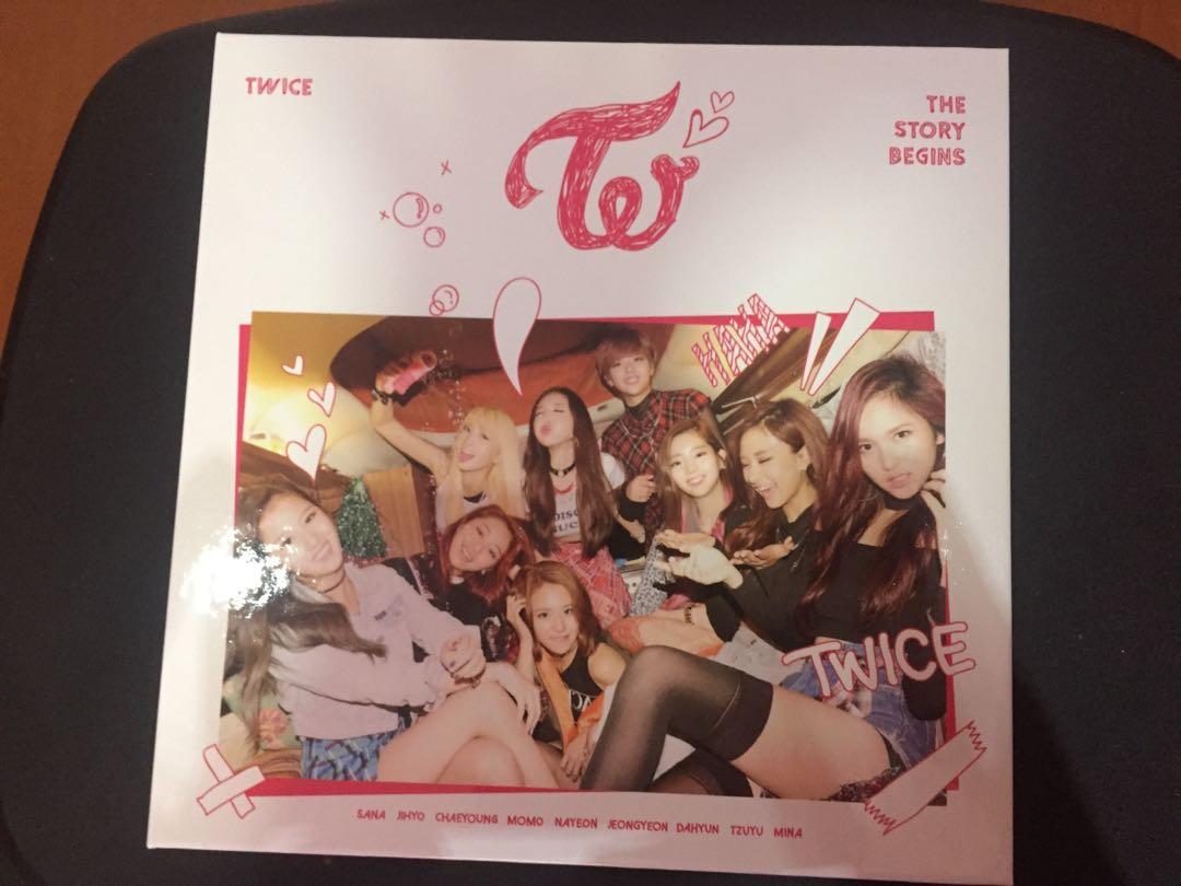 Twice The Story Begins 1st Mini Album Hobbies Toys Memorabilia Collectibles K Wave On Carousell