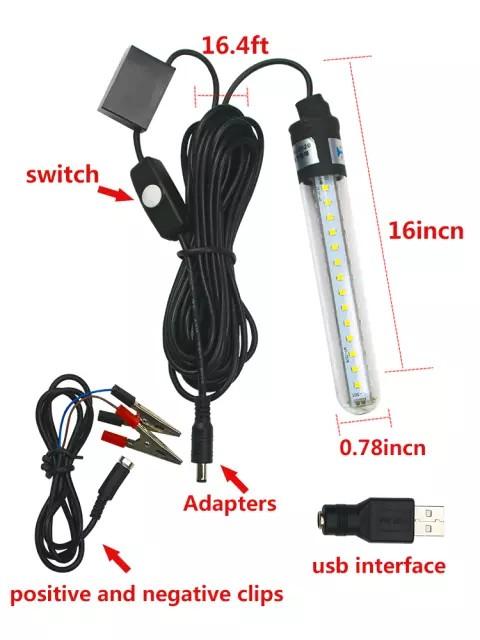 USB Interface underwater led light fishing, Sports Equipment