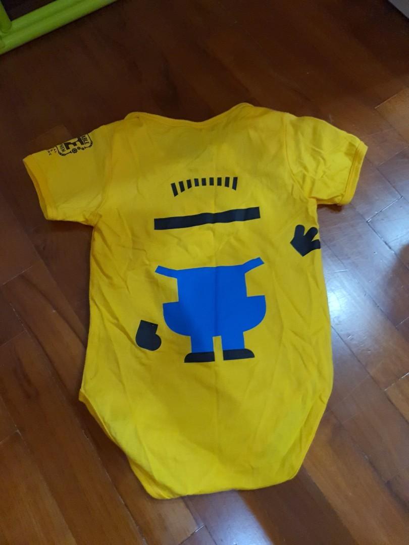 USS Minion Romper, Babies & Kids, Babies & Kids Fashion on Carousell