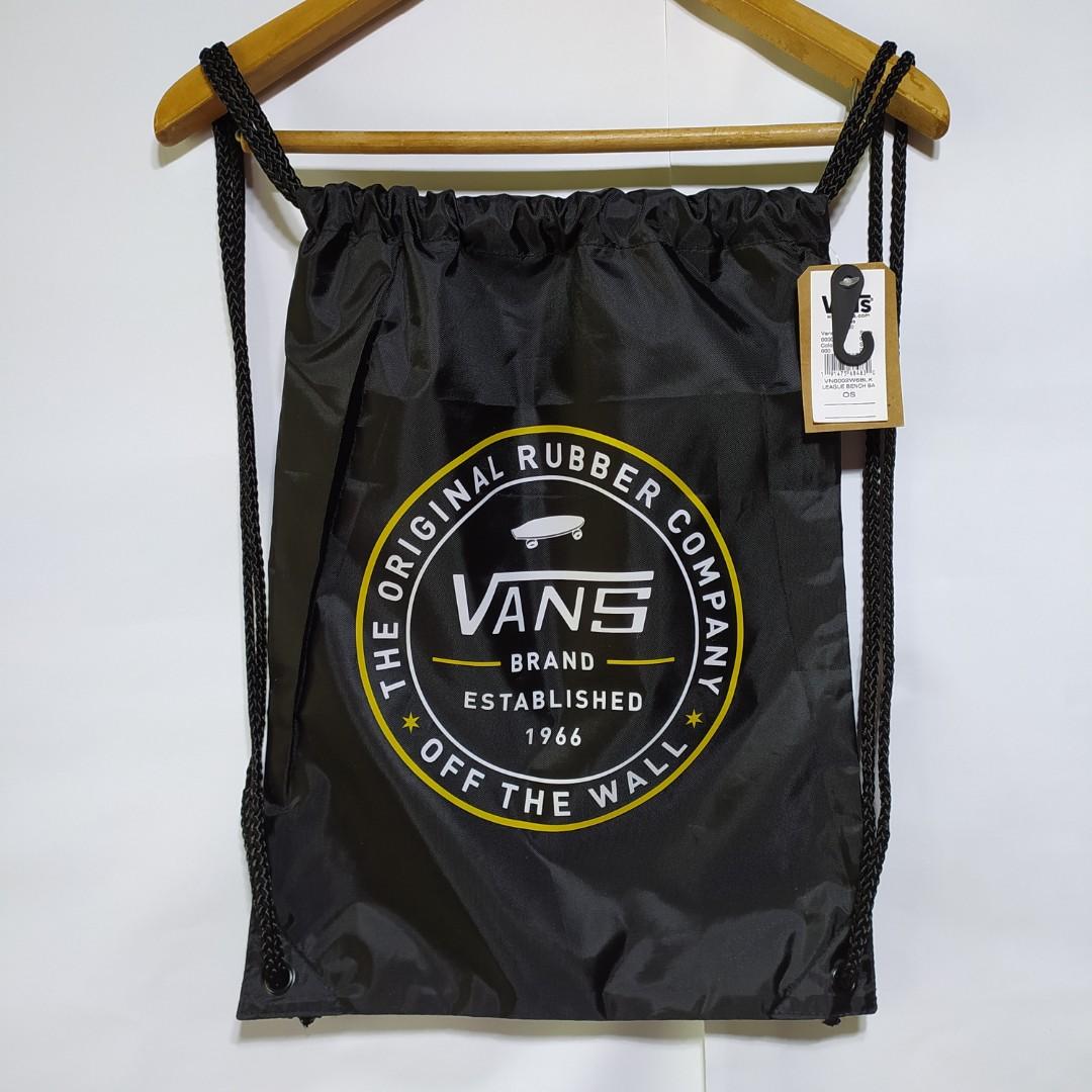 vans drawstring bag