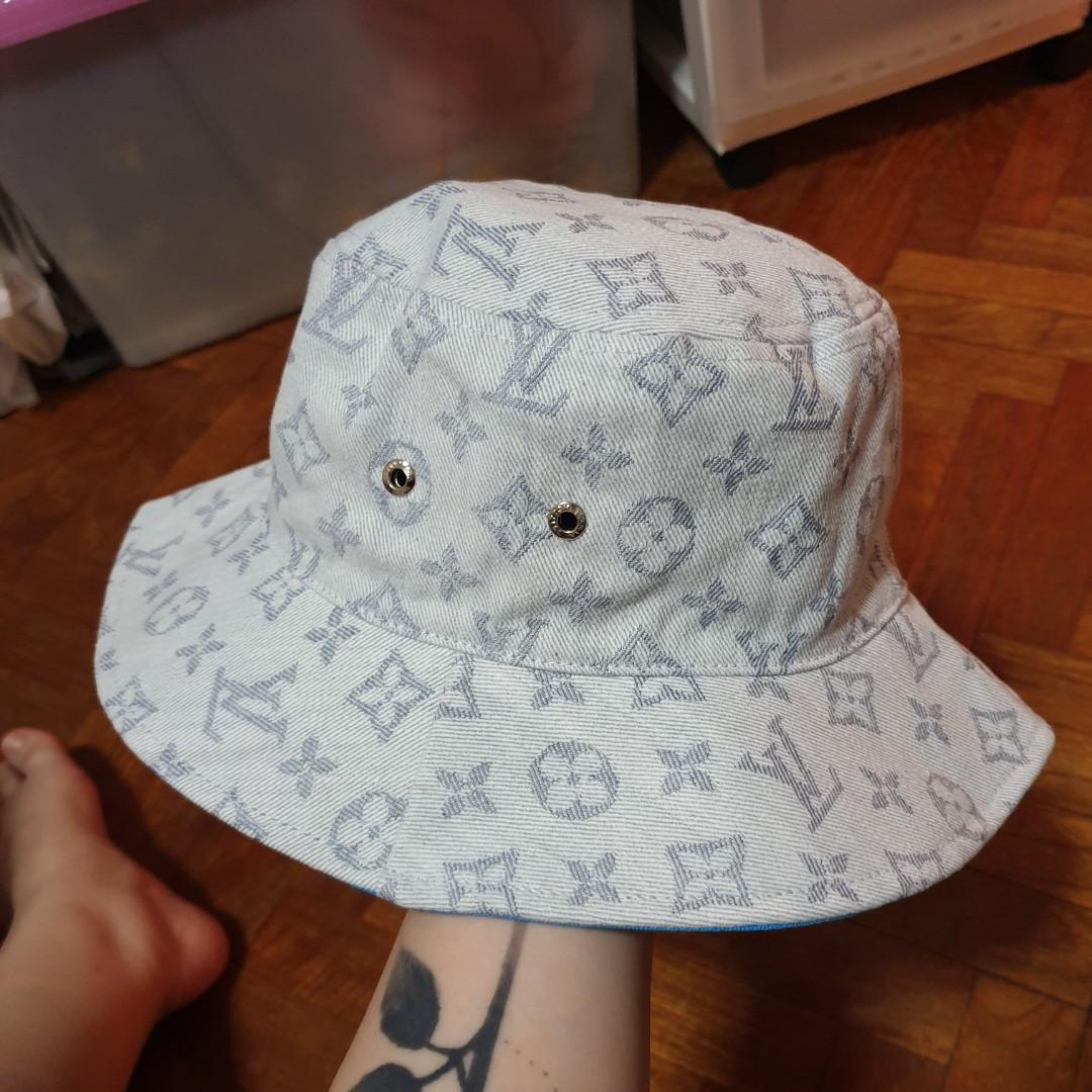 Vintage LV bucket hat, Men's Fashion 