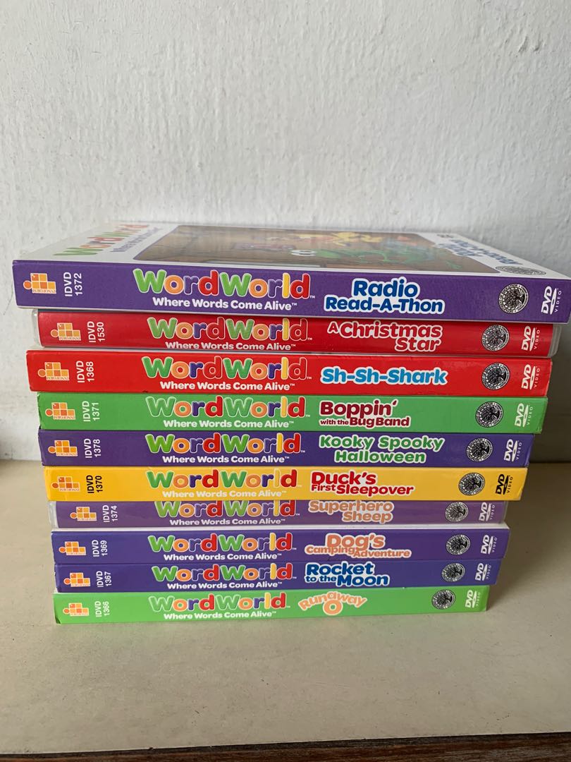 WordWorld DVDセット 5枚＋2枚セット WordWorld DVDセット 5枚＋2枚セット - メルカリ