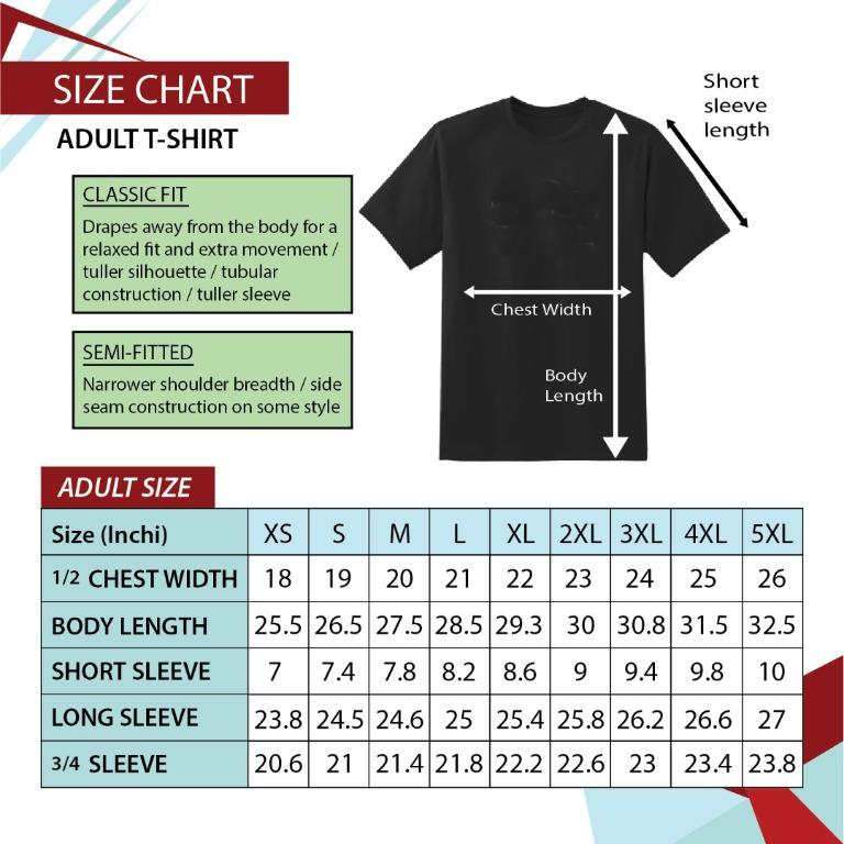 Liverpool jersey store size chart
