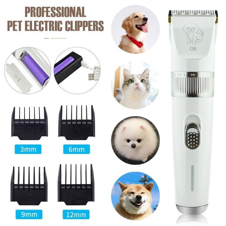1079 YIDON Dog Clippers Dog Grooming kit Cordless Adjustable Pet Clippers Dog Hair Trimmer Rechargeable Dog Shears Pet Grooming Professional Hair
