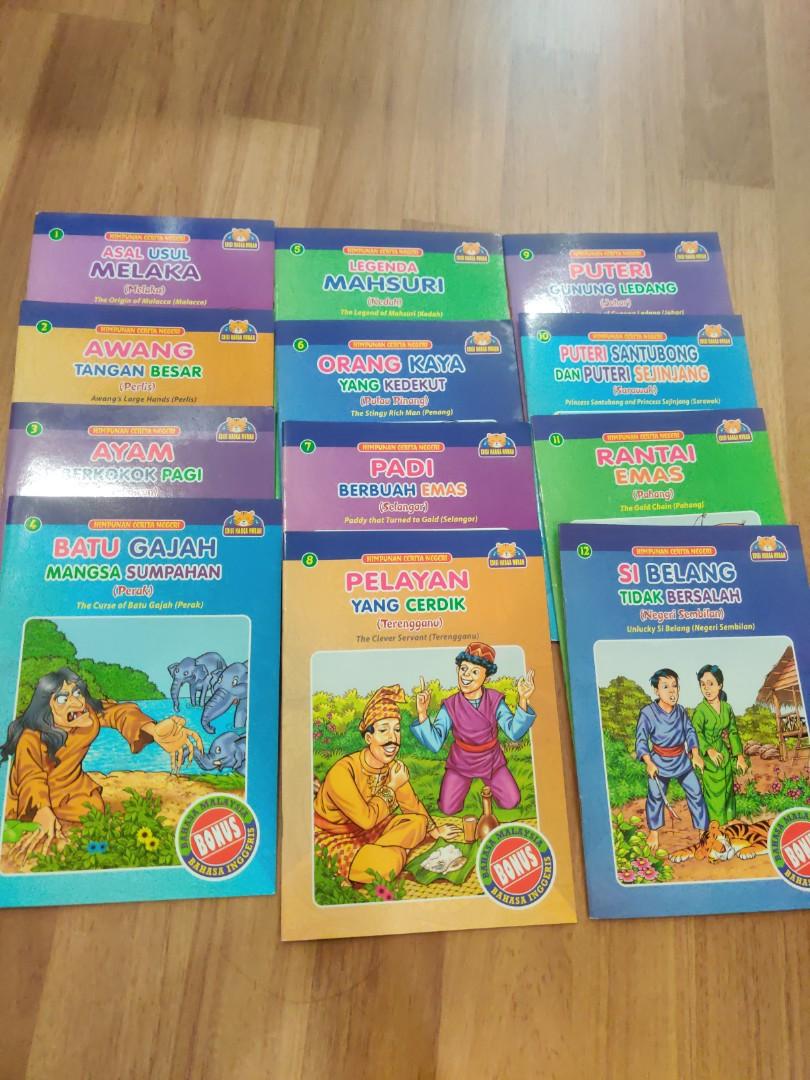 12 Malaysian Stories English And Bahasa Malaysia Books Stationery Children S Books On Carousell