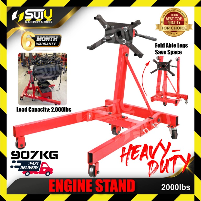 2000lbs / 907kg Engine Stand Max Foldable Type, Auto Accessories on ...