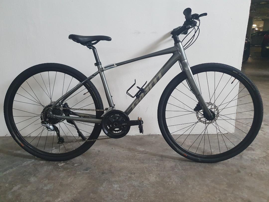 2021 Giant Escape 1 Disc 2x9 Speed Sports Equipment Bicycles Parts Bicycles on Carousell