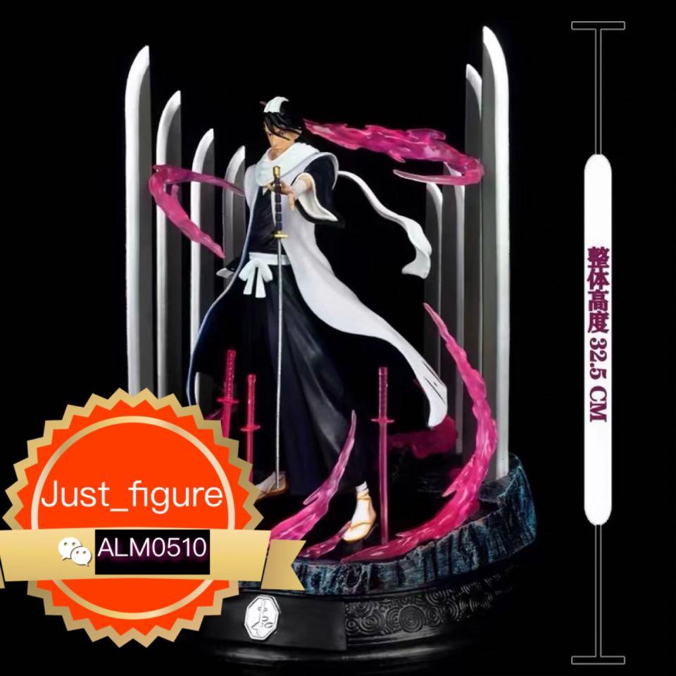 Bleach Kuchiki Byakuya Gk Action Figure Collection Hobbytoys Copy Resin 死神 六番队队长 Gk 朽木白哉 场景造型 雕像手办收藏 Toys Games Action Figures Collectibles On Carousell