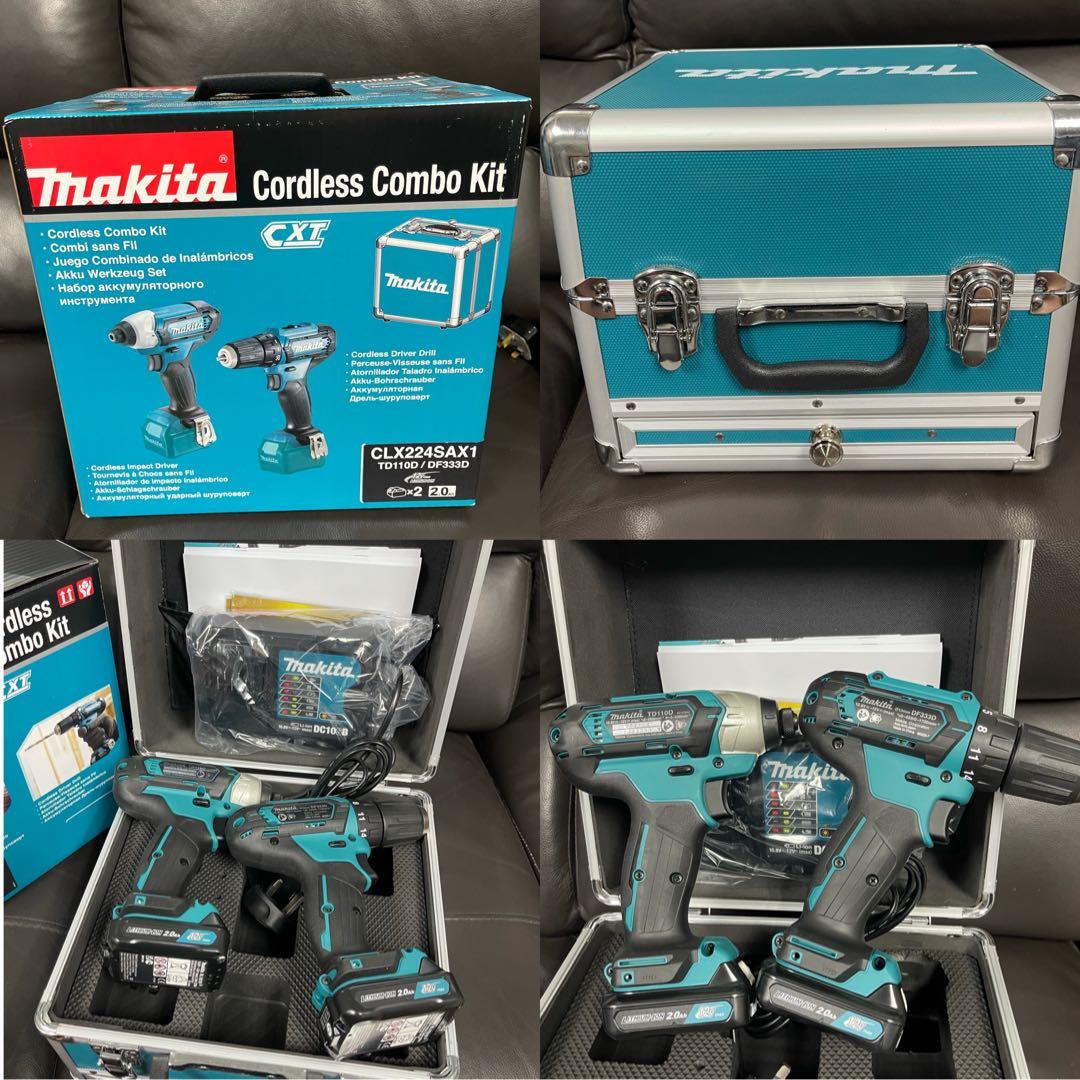 Makita CLX224SAX1 - Kit perceuse visseuse 12V Li-ion (DF333D