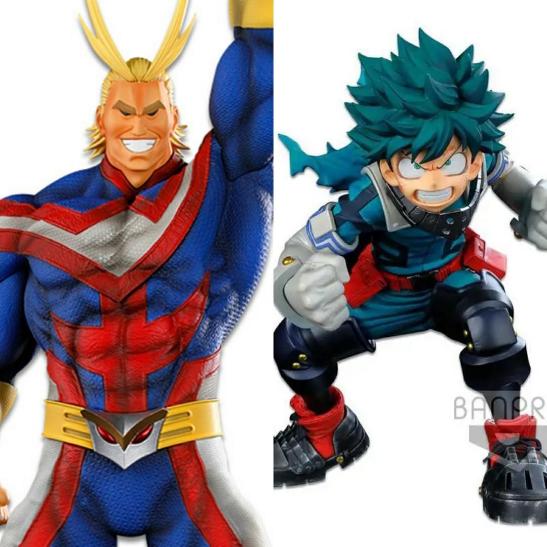 全新smsp Bwfc My Hero Academia All Might Midoriya Izuku Color 01 Prize A 我的英雄學院綠谷出久歐爾麥特八木俊典bandai Banpresto 玩具 遊戲類