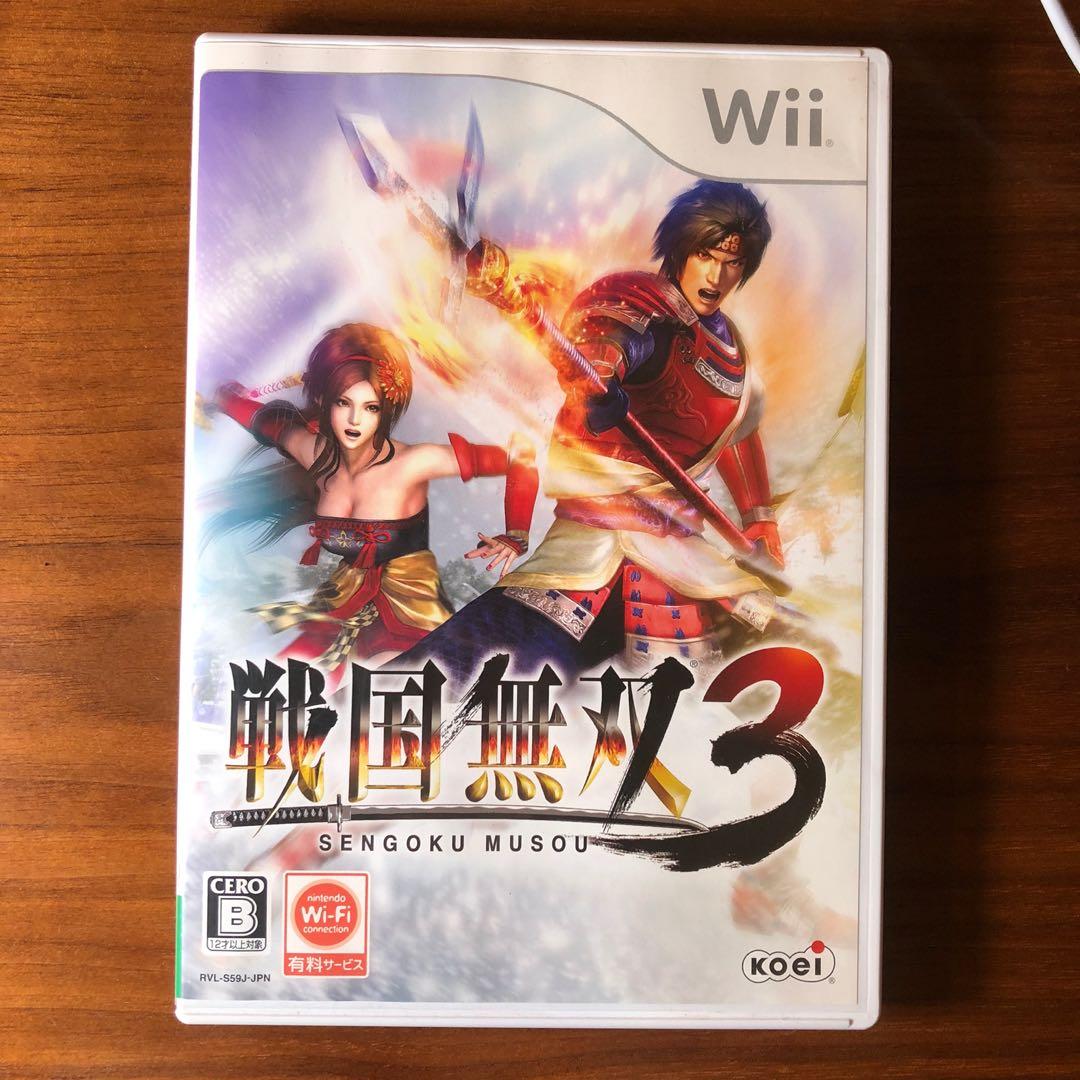 日版wii 戰國無双3 遊戲機 遊戲機遊戲 Carousell 日版wii 戰國無双3 遊戲機 遊戲機遊戲 Carousell
