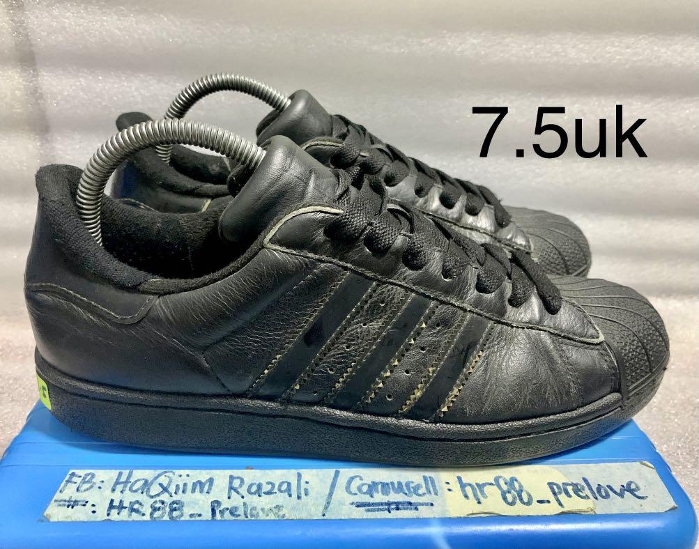 Adidas superstar black vintage top