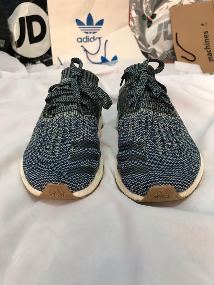 Ultra boost on sale uncaged navy blue