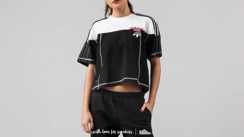 Alexander wang adidas crop top online