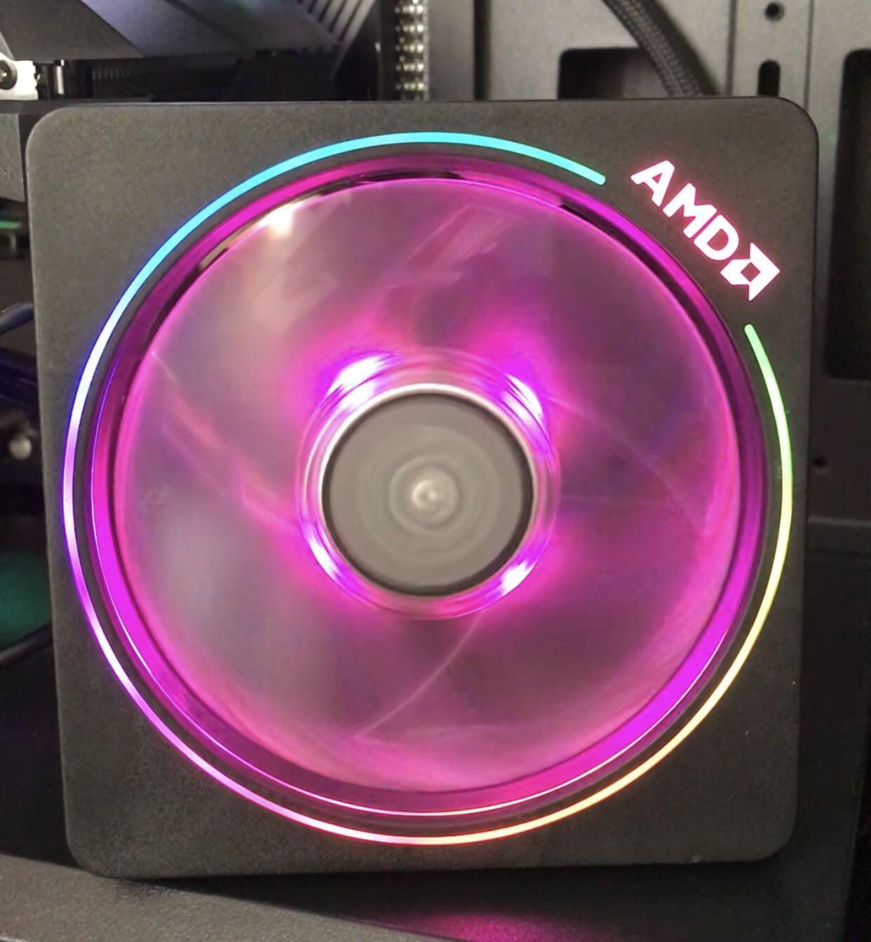 AMD Wraith Prism RGB CPU COOLER with Thermal Paste, Computers & Tech