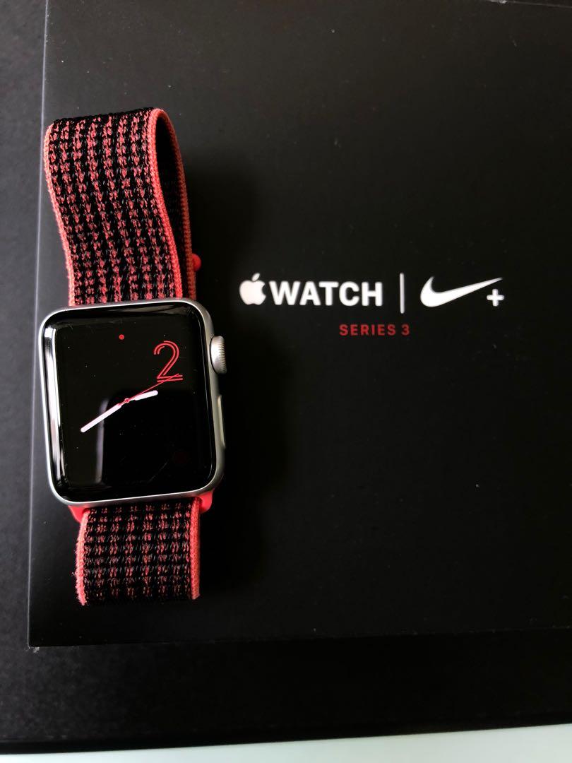 LTE Apple Watch s3 38mm Nike+ 特別版, Carousell
