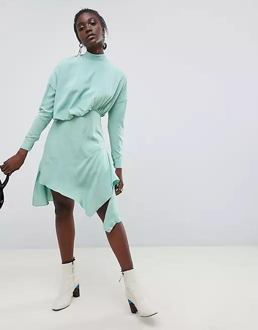 Asos mint dress online