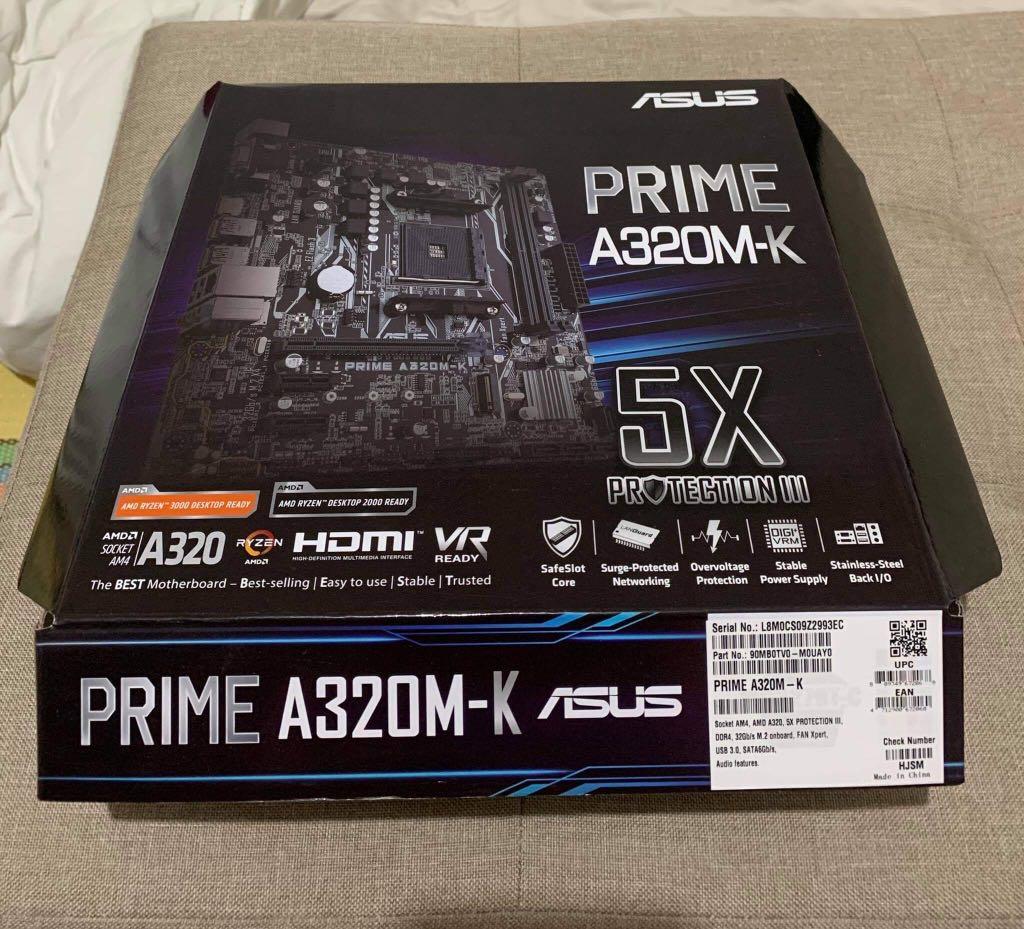 Asus Motherboard A320k, Computers & Tech, Parts & Accessories