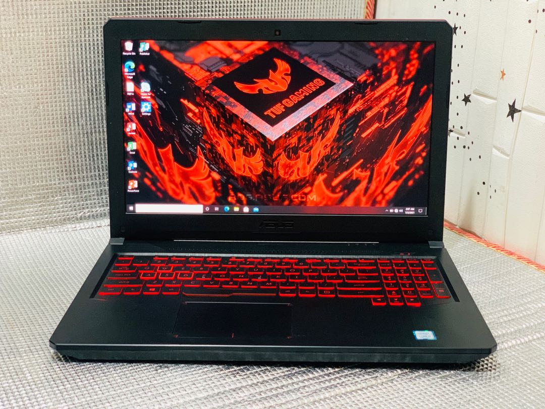 Asus Tuf Gaming Core I7 8th Generation 8gb Ram 128gb Ssd 320gb Hdd 4gb Videocard Nvidia 6326