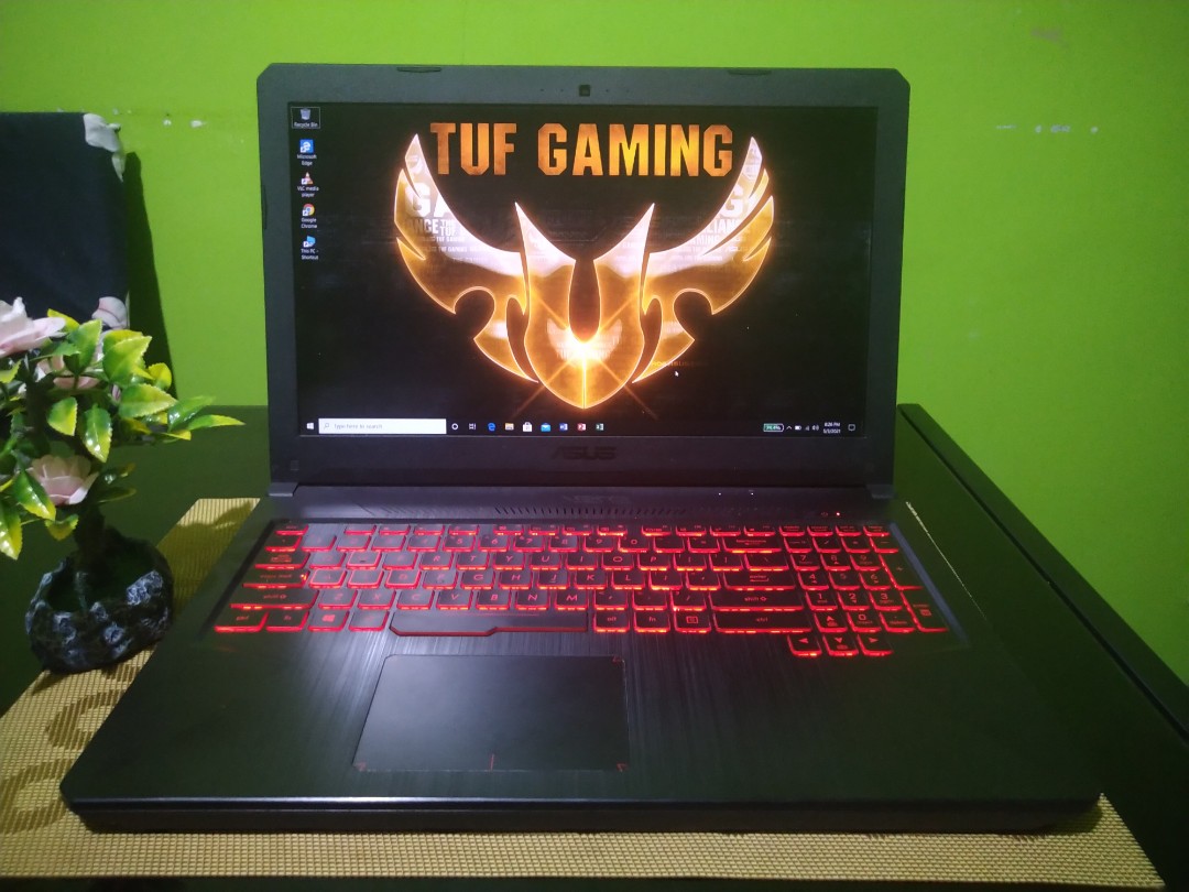 Asus Tuf Gaming Fx504gd Core I7 8750h 8th Gen Upto 4 1ghz Hexacore 6 Cores 12 Threads 16gb Ram Ddr4 2666mhz 128gb M2 Ssd Nvme X10 Faster Than Hdd 1000gb Hdd Dual Gpu