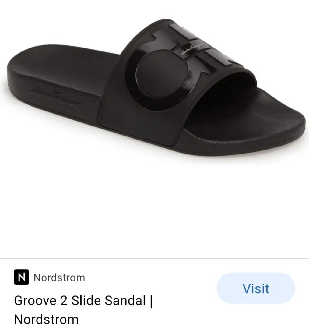 Authentic Brand New Salvatore Ferragamo Slides Women s Fashion Footwear Flipflops and Slides on Carousell