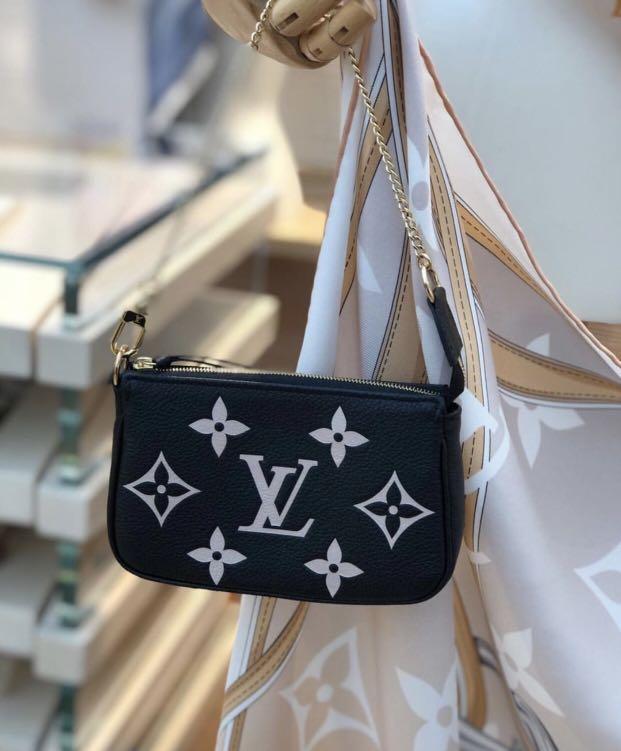Authentic Louis Vuitton LV Wild At Heart Black & Beige Monogram Empreinte  Mini Pochette Accessoires, Luxury, Bags & Wallets on Carousell