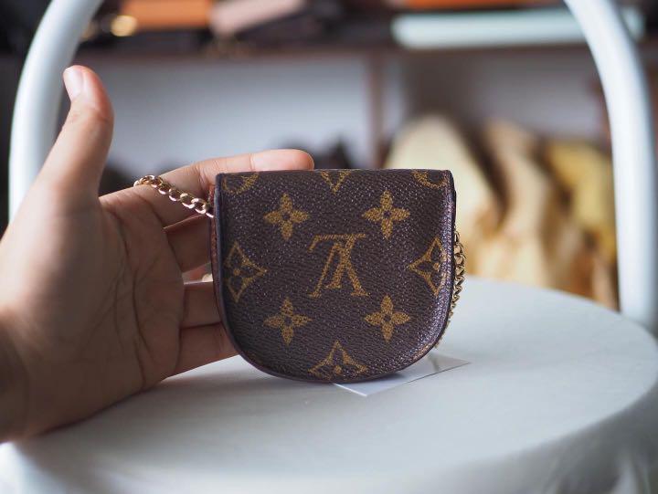 NWOT Louis Vuitton Monogram Round Coin Purse Pouch With Clasp | eBay