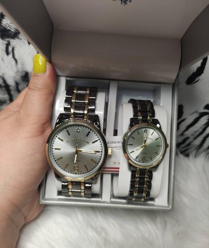 Us polo assn couple watches price in usa store