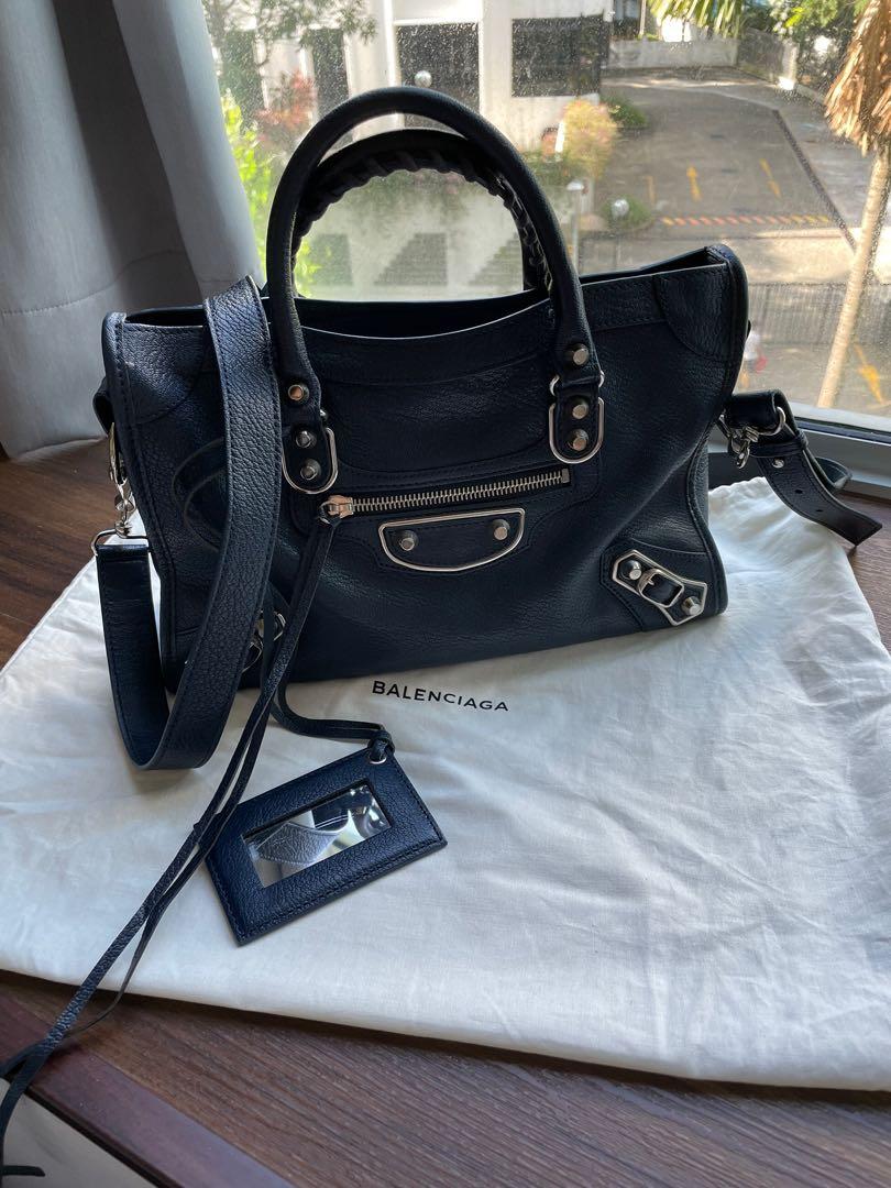 Balenciaga metallic edge city sales