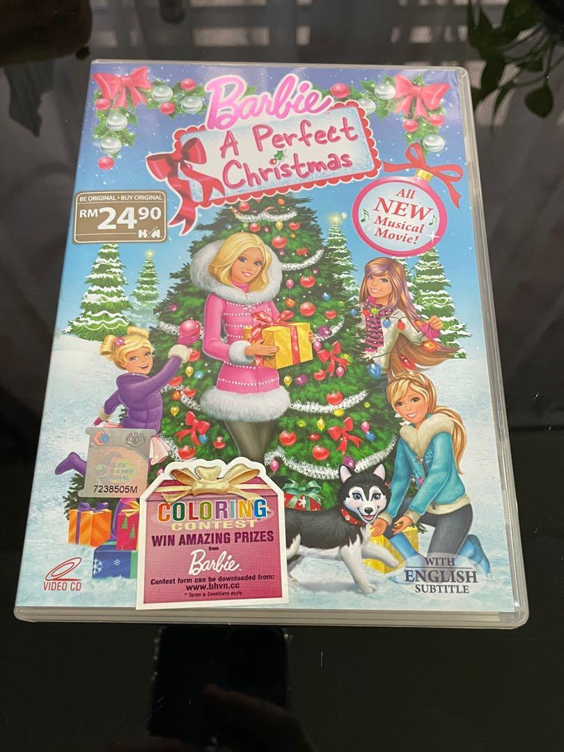 Barbie a hotsell perfect christmas dvd