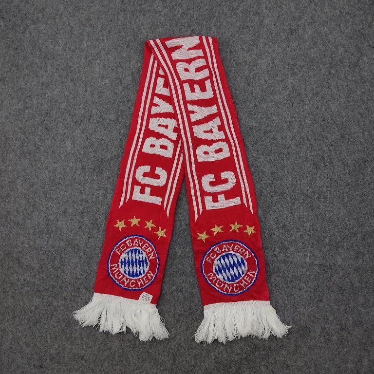 Bayern Munich Scarf Muffler Football Club, Men's Fashion, Watches