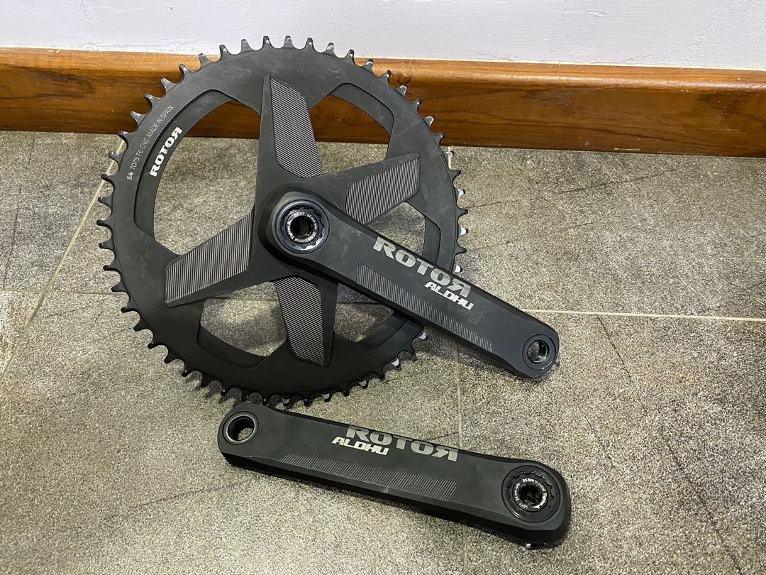 Rotor crankset top brompton