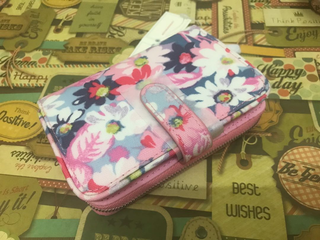 cath kidston 3 part wallet