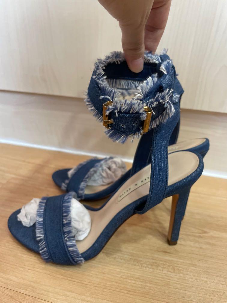 Frill strap clearance heels