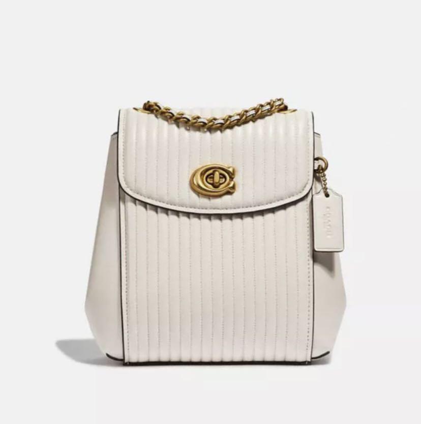 Coach leather parker convertible mini backpack clearance