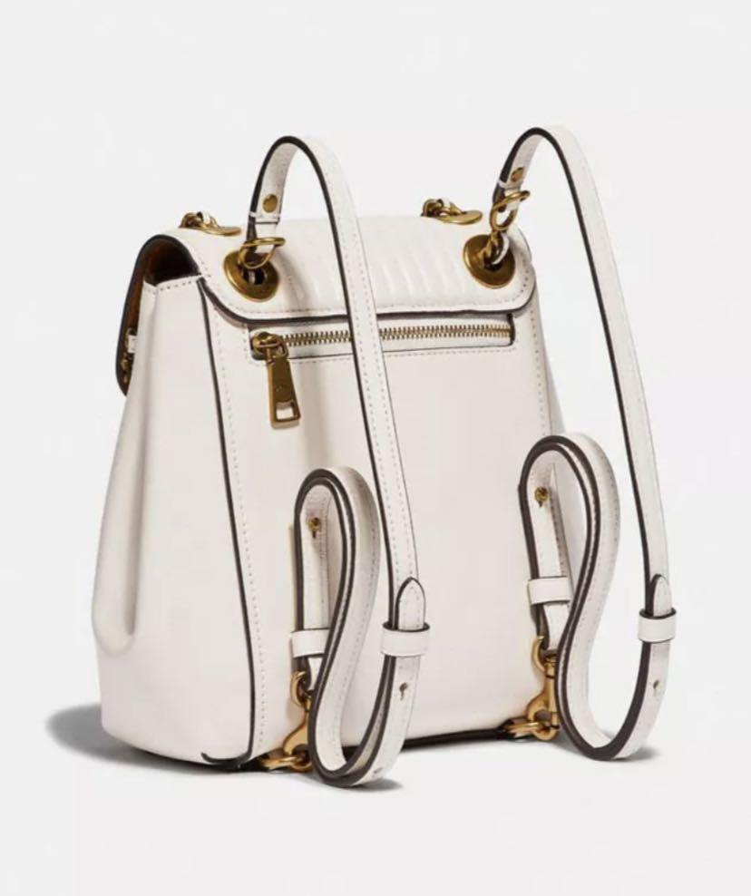 Coach leather parker convertible mini backpack clearance