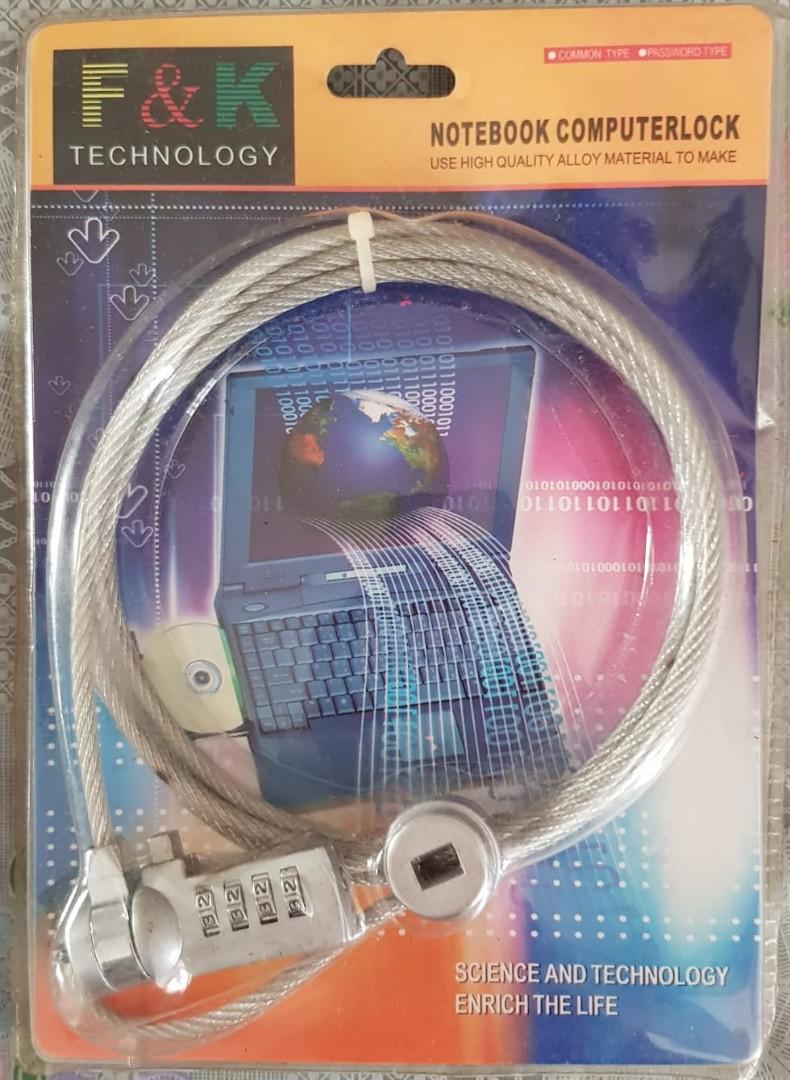 Computer Lock (Category: Other Accessories) located in Singapore. Submitted by cloverfitness (Listing ID 1098378303, Image 1). Description: Brand New! Deal at Tampines Greendew Mailing can be arranged..