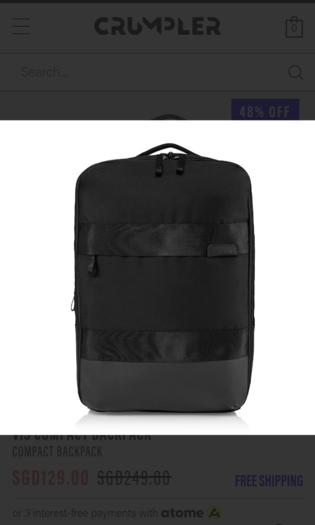 crumpler vis backpack