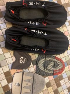 Bowling ball Dexter THE 9 shoe covers and S9 sliding Pad S size