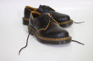 Dr martens 1461 Double Stitch Blacksmooth