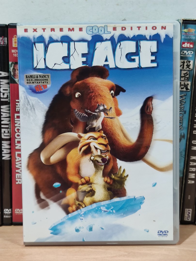 DVD) Ice Age, Hobbies & Toys, Music & Media, CDs & DVDs on ...