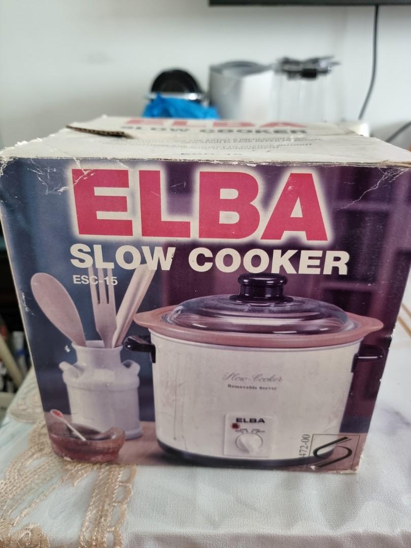 Elba Slow Cooker ESC15, TV & Home Appliances, Kitchen Appliances